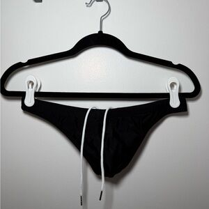 Coyote Black Swim Thong
